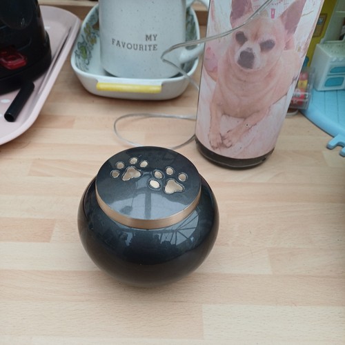 Small pet memorial grey - pet,