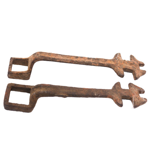 Antique cast iron implement - iron,