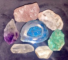 Real mineral gemstone