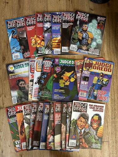 Judge dredd job lot - dredd, 2000ad