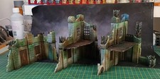 Painted Ruined Sci-fi Walls -