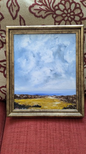 Seascape oil painting - oil,