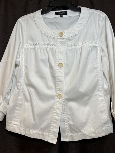 Talbots women jacket white