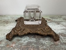 Vintage Owl Inkwell