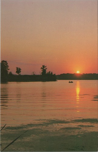 Evening sunset quiet - evening,