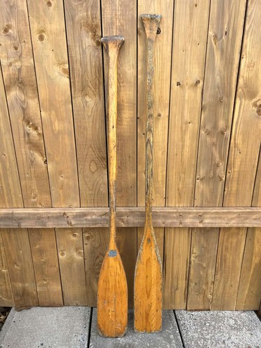 Vintage odd set wooden boat - odd, of