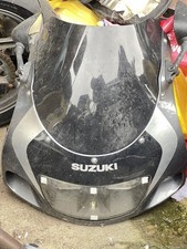 Suzuki GSXR 600 750 SRAD Black & Gold Fairing Bodykit Seatunit & undertray.
