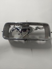 Ford Mustang 1967 Fastback Front Badge Emblem Chrome