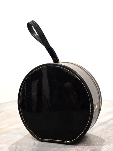 Vintage black patent - patent, vinyl