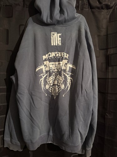 Gym hoodie monster factory - hoodie,
