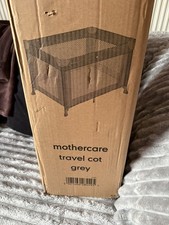 Mothercare grey travel - mothercare, cot