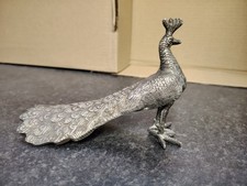 French Peacock Statue In