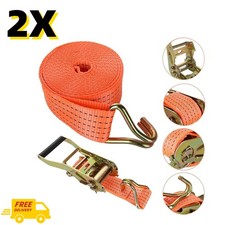 2x Ratchet Straps Tie Down