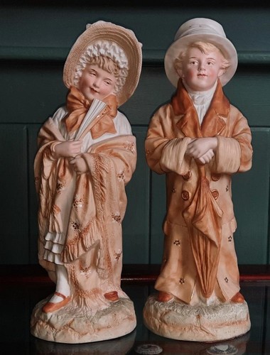 Pair enchanting antique - enchanting,