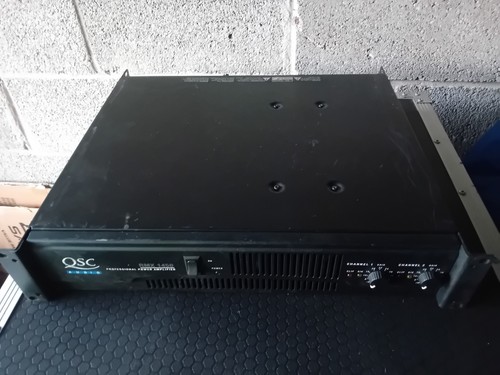Qsc rmx1450 audio stereo - rmx1450, power