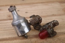 Miller Chrome 6v 3w Dynamo Rear Light Lamp Vintage Retro Steel Bike Raleigh BSA