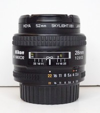 NIKON AF Nikkor 28mm F2.8 D Wide Angle Prime Lens