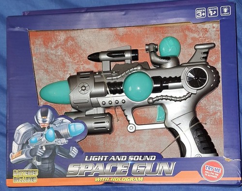 Light and sound space gun - sound, with