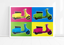 Lambretta Poster A3 Pop-Art-