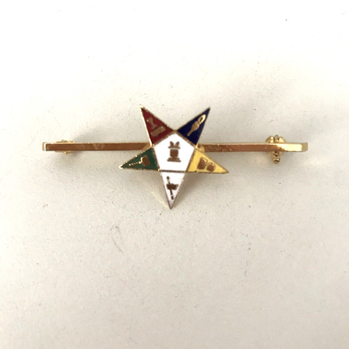 Vintage mizpah brooch pin - mizpah,