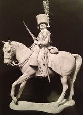 Poste Militaire - Mounted Chasseur a Cheval MCC-1 - 90mm
