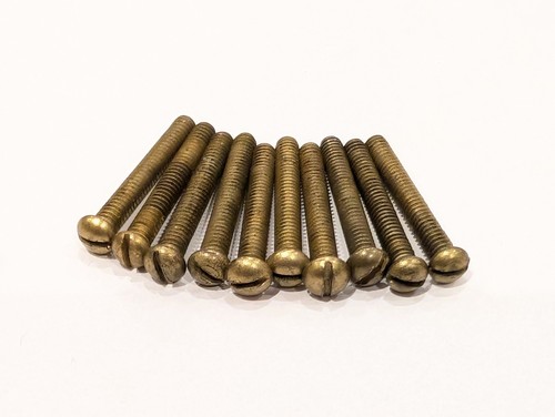 Meccano 111d brass bolts - x,