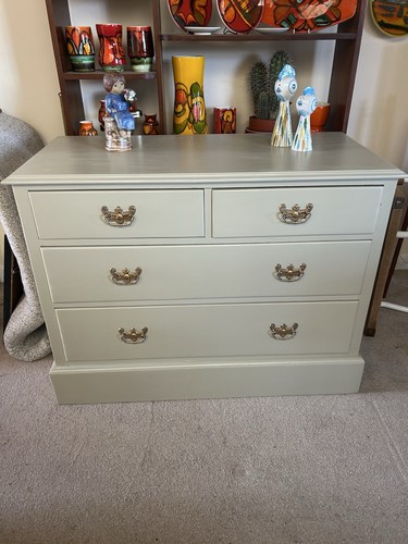 Antique wooden chest - wooden,