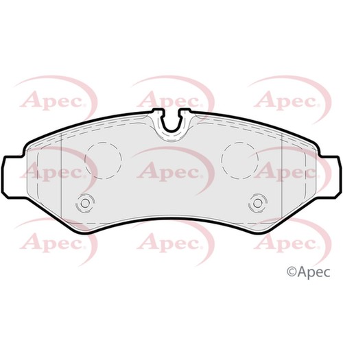 Brake pads set for mercedes - set,