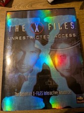 The X Files Unrestricted Access Interactive Computer Software Windows 95 CD-ROM