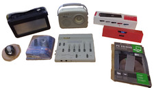 Radio Job Lot DAB MP3 Bluetooth FM CamLink Mixer Wireless Mouse x 2  CD Cleaner