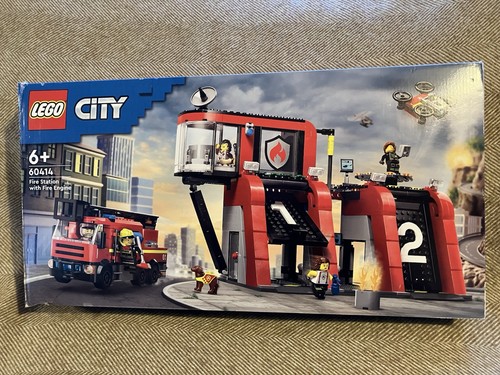 Lego city 60414 fire station - lego,
