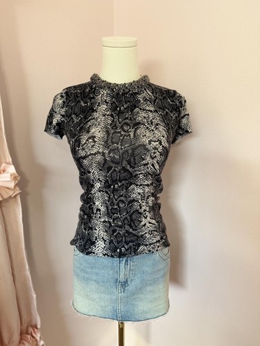 Inc snakeskin beaded - inc, neck