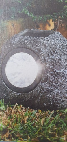 Granite rock solar powered - granite,