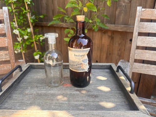 Pair vintage apothecary - pair,