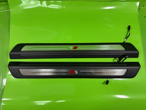 Audi door illuminated sills - audi,