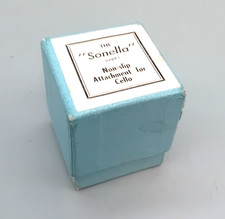 THE SONELLA NON-SLIP ATTACHMENT FOR CELLO VINTAGE BOXED COLLECTABLE