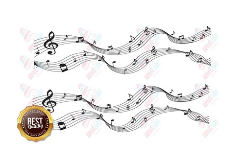Music notes edible - music, cake