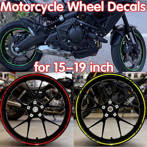 Motorcycle wheel rim - motorcycle, stripe