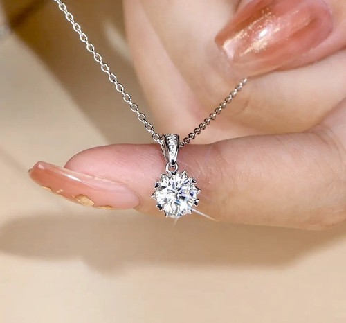 1ct necklace pendant - 1ct, white