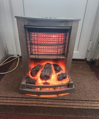 Electric fire - electric,