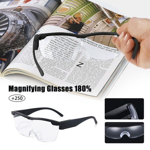 180 magnifier glasses with - magnifier,