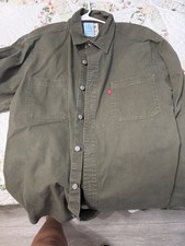 Levis Denim Shirt Mens Small S