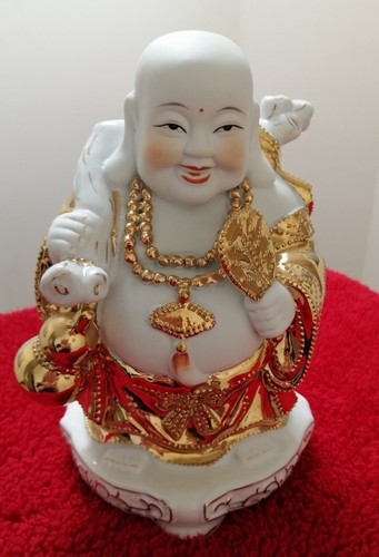 Large chinese buddha - chinese, gold