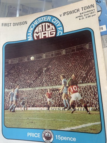 Football programmes from 60s - football,