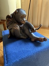 Bronze Monkey (Stunning Detail!!) Meiji?.