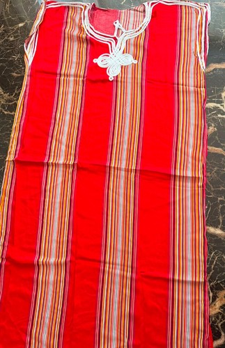 Moroccan gandoura kaftan maxi - moroccan,