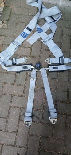 Point harness seat belt race - belt,