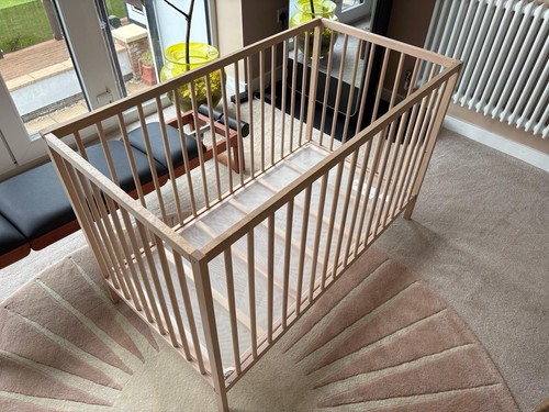 Ikea sniglar cot 60x120 beech - ikea,