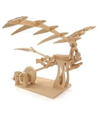 Pathfinders 25615 Leonardo da Vinci Ornithopter Working Wooden Model STEM Kit