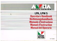LISTER PETTER LPA LPW/S